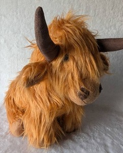 lot 2428 image: Highland Cow Plush Toy