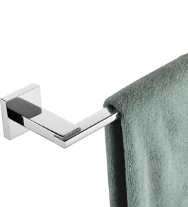 lot 23001 image: KOKOSIRI Bath Towel Bar Chrome Bathroom Hardware Towel Holder Wall Mounted for Kitchen Toilet 24 Inches Necklace Holder Polished Stainless Steel B4006CH-L24