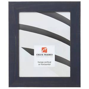 lot 22017 image: Craig Frames 20x30 Picture Frame, Rustic Blue Wooden Frame for Modern Farmhouse or Country Decor