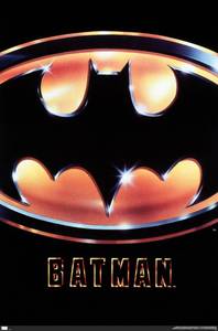 lot 22037 image: DC Comics Movie Batman (1989) - Logo One Sheet Wall Poster, 34L x 22.4W, Premium Unframed Version
