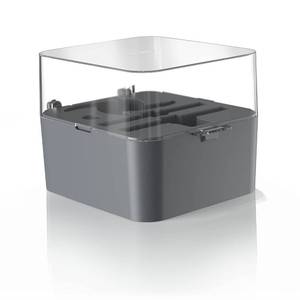 lot 21007 image: Ninja XSKNF70SBX Professional XL Food Processor Storage Box, (Compatible with NF700 Ninja Food Processors  Specifically for storing Dough Blade, Chop Blade, & Discs)., Gray
