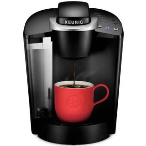 lot 21040 image: Keurig K-Classic Single Serve K-Cup Pod Coffee Maker, with 3 Brew Sizes, 48oz Removable Reservoir, Black