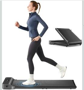 lot 20530 image: WALKINGPAD Foldable Walking Pad for Home Office, Under Desk Treadmill with Adaptive Speed Control, Compact Design for Small Spaces, No Assembly Needed - Retail $349