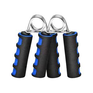 lot 36117 image: Hand Grip Strengthener Set, Finger Gripper - Soft Foam Hand Exerciser for Quickly Increasing Wrist Forearm and Finger Strength, 2 Pack - Retail $6