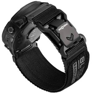 lot 36145 image: Garmin Fenix 5X 6X 7X Watch Band - 26mm Easy-Fit Rugged Nylon Strap with Magnetic Fidlock V-Buckle for Fenix 8 51mm7X 6X Pro5X Plus33 HRTactixEpix Pro2 51mmInstinct 2X - Retail $40
