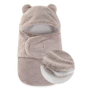 lot 36166 image: Baby Swaddle Boys Girls 3-6 Months Fleece Winter Warm Adjustable Newborn Swaddling Wrap Soft Blanket Sleeping Sacks Infant - Retail $19