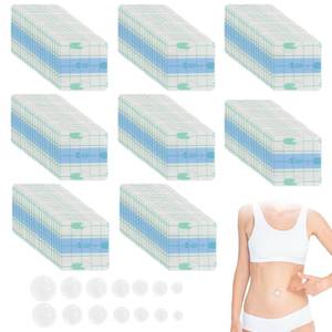 lot 36200 image: 14 PCS Belly Button Plug Post Tummy Tuck, Soft Silicone Belly Button Plug Post Tummy Tuck Tapes, Belly Button Trainer After Tummy Tucks for Liposuction or Umbilical Hernia Repair White - Retail $9