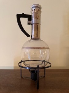 lot 11 image: MCM Beverage Dispenser w Cork Top and a Warming Rack