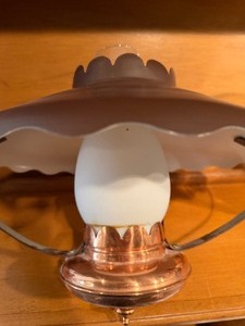 lot 13 image: Hanging Copper Lantern (no chain)