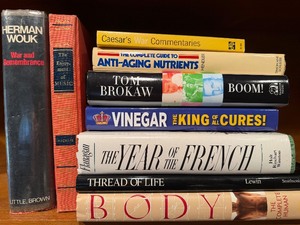lot 23 image: Books- Novels, Home, Health and More