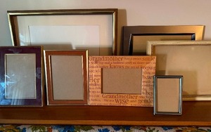 lot 49 image: Frames from Around the House, Multiple Sizes