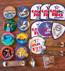 lot 55 image: Wichita River Festival Buttons, USBS Patches, Coors Bottle Opener and More