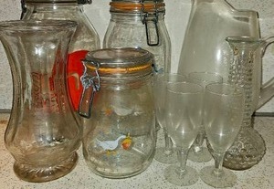 lot 72 image: Sun Tea Jar, Vases and More