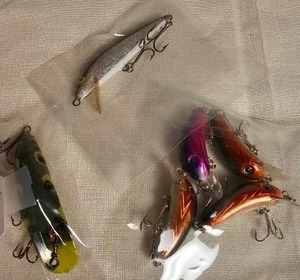 lot 130 image: Vintage Fishing Lures