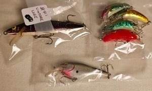 lot 131 image: Vintage Fishing Lures