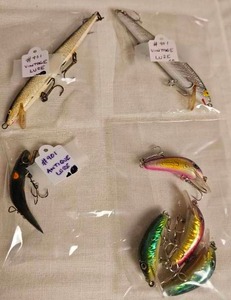 lot 132 image: Vintage Fishing Lures