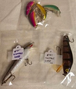 lot 133 image: Vintage Fishing Lures