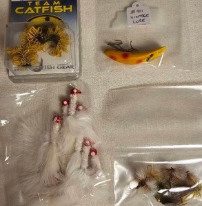 lot 134 image: Vintage Fishing Lures