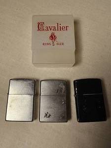 lot 148 image: Zippo Lighters and Cavalier Cigarette Case