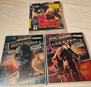 lot 153 image: TNA Video Game and The Chronicles of Riddick Blu-Rays (sealed)