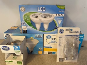 lot 35 image: Various Bulbs, Flood Lights and More