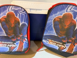 lot 36 image: Rubbermaid Cooler and (2) Spider-Man Soft-Sided Lunch Boxes