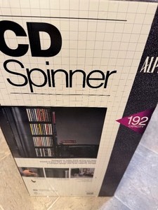 lot 64 image: Large CD Spinner, Holds 192 CDs