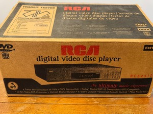 lot 66 image: RCA Digital Video Disk Player w Remote and Box