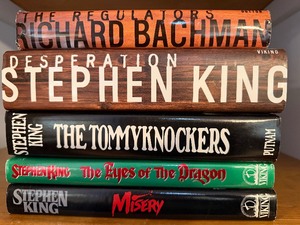 lot 90 image: Books - Steven King and (1) Richard Bachman, Please See Pictures for Titles