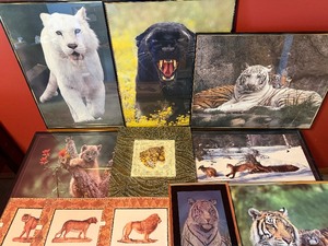 lot 112 image: Misc Cat PostersWall Art