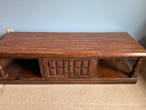 lot 116 image: MCM Coffee Table, Approx 60 x 19 x 17