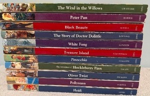 lot 202 image: Books - Junior Classic Soft Covers