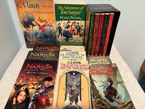 lot 207 image: Vintage Books - C.S. Lewis and More, Please See Pictures for Variety