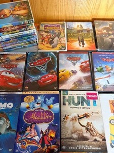 lot 123 image: DVDs, Misc Titles, Cars 1-3 and MORE Please See Pictures for Variety