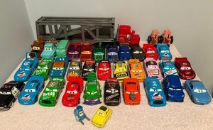 lot 218 image: Disney Pixar Cars w Carrier