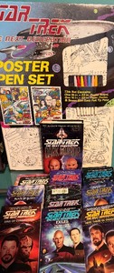 lot 125 image: Star Trek Poster Set and Books