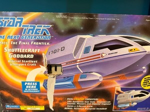 lot 128 image: Star Trek Shuttlecraft Goddard, Appears New in Box