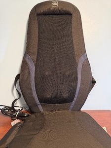 lot 144 image: The Sharper Image Quad Roller Dual Action Shiatsu Massage Cushion