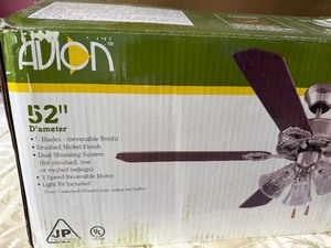 lot 161 image: Avion 52 Fan, Box is Open, But Appears Complete