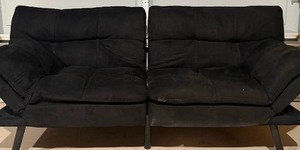 lot 199 image: Black Futon, Please Read Description