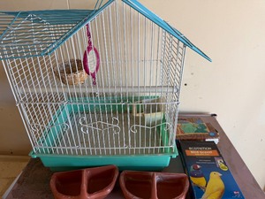 lot 413 image: Bird Cage and Some Toys
