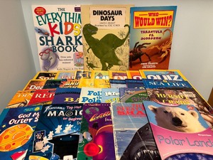 lot 227 image: Books - Educational, Quiz Whiz and More Please See Pictures for Variety