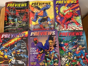 lot 241 image: Previews Comic Magazines