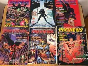lot 242 image: Previews Comic Magazines