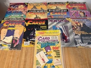 lot 245 image: Various ComicTrading Card Magazines, Some Still Sealed