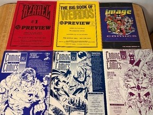 lot 246 image: Comic Previews and Magazines