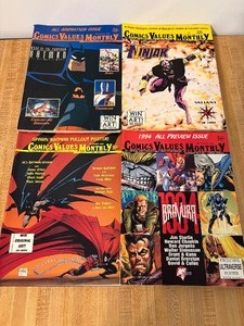 lot 249 image: Comic Values Monthly, 90s