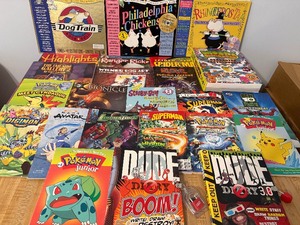 lot 258 image: Books - Pokemon and MORE, Please See Pictures for Variety
