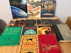 lot 263 image: Books - African Tales of Magic and Mystery, American Indian Myths and Legends, New York Magazines and MORE