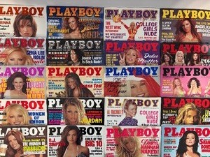 lot 273 image: Playboy Magazines